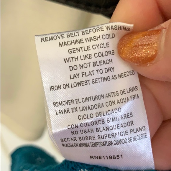 NWT HeartSoul Layered Top with Black Belt - Picture 9 of 9